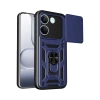 Xiaomi Poco X8 Pro Pars Lens Yüzüklü Silikon - Lacivert