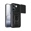 Xiaomi Poco X8 Pro Pars Lens Yüzüklü Silikon - Siyah