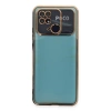 Xiaomi Redmi 10c Kılıf Razer Lensli Silikon - Gold