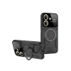 Xiaomi Redmi 13c Kılıf Joy Lens Standlı Kapak - Siyah