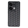 Xiaomi Redmi Note 13 Pro 4g Kılıf Petek Silikon Kapak - Siyah