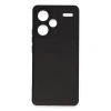 Xiaomi Redmi Note 13 Pro Plus Kılıf Nano İçi Kadife Silikon - Siyah