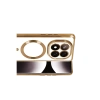 Xiaomi Redmi Note 15 Pro 5g Kross Magneticsafe Kapak - Gold
