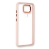 Xiaomi Redmi Note 9 Kılıf Dora Kapak - Pudra