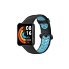 Xiaomi Redmi Watch 2 Spor Delikli Kordon (saat Değildir) - Siyah-mavi