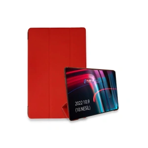 Apple İpad 2022 10.9 (10.nesil) Kılıf Tablet Smart Kılıf - Kırmızı