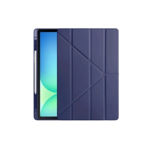 Apple İpad Pro 11 (2024) Kılıf Kalemlikli Hugo Tablet Kılıfı - Lacivert