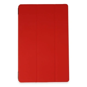 Apple İpad Pro 13 (2024) Kılıf Tablet Smart Kılıf - Kırmızı