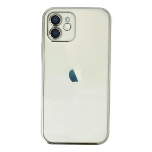 Apple İphone 11 Kılıf Razer Lensli Silikon - Gümüş