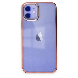 Apple İphone 12 Kılıf Element Silikon - Pembe