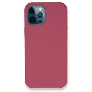 Apple İphone 12 Pro Kılıf Lansman Legant Silikon - Fuşya