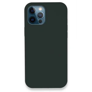Apple İphone 12 Pro Kılıf Lansman Legant Silikon - Koyu Yeşil