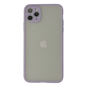 Apple İphone 12 Pro Kılıf Montreal Silikon Kapak - Mor