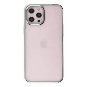 Apple İphone 12 Pro Max Kılıf Element Silikon - Yeşil
