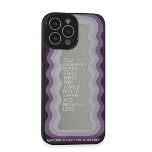 Apple İphone 13 Pro Kılıf Mirror Desenli Kapak - Mirror - 5
