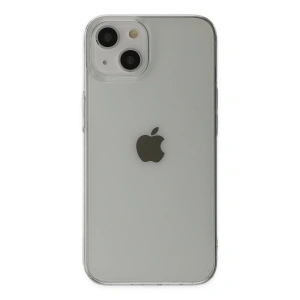 Apple İphone 14 Plus Kılıf Pc Sert Şeffaf Kapak - Şeffaf