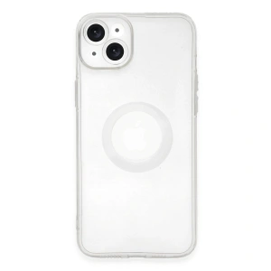 Apple İphone 14 Plus Kılıf Santa Lens Silikon - Şeffaf