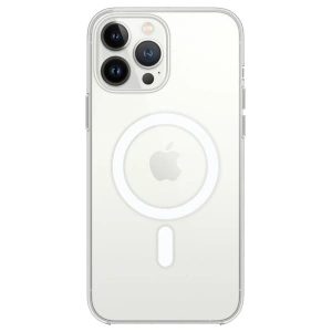 Apple İphone 14 Pro Kılıf Magneticsafe Şeffaf Silikon - Şeffaf