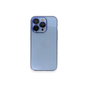 Apple İphone 14 Pro Max Kılıf Armada Lensli Kapak - Sierra Blue