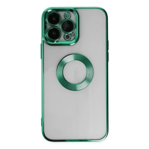 Apple İphone 14 Pro Max Kılıf Slot Silikon - Köknar Yeşili