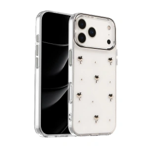 Apple İphone 17 Pro Max Fiyonk Desenli Kapak - Desen 1