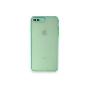Apple İphone 7 Plus Kılıf Montreal Silikon Kapak - Turkuaz