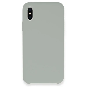 Apple İphone Xs Max Kılıf Lansman Legant Silikon - Açık Gri