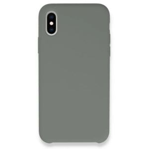 Apple İphone Xs Max Kılıf Lansman Legant Silikon - Gri