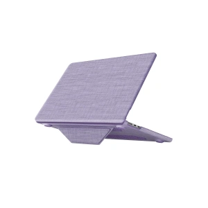 Apple Macbook Air 13.6 Macbook Kumaş Kapak - Mor