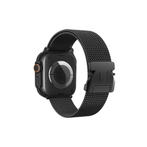 Apple Watch 42mm Milano Metal Kordon (saat Değildir) - Siyah