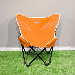 Argeus Butterfly Katlanabilir Kamp Sandalyesi Turuncu