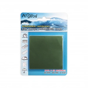 Argeus Kendinden Yapışkanlı Tamir Yaması Haki- (Mont, Şemsiye, Şişme Yatak)