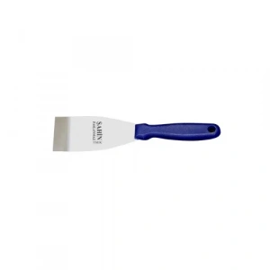 Bursa Paslanmaz Gıda Spatulası No:1, 5 Cm - Plastik Sap