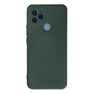 General Mobile Gm 21 Kılıf Nano İçi Kadife Silikon - Koyu Yeşil