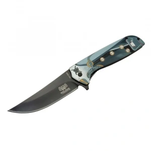 Hançer Çakı 22 Cm Yarı Otomatik , Kemerlikli