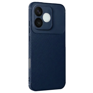 Huawei Honor 600 Lite Auto Focus Karbon Kapak - Lacivert