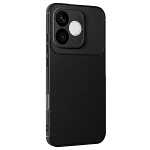 Huawei Honor 600 Lite Auto Focus Karbon Kapak - Siyah