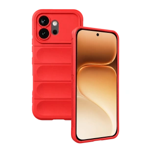 Huawei Honor 600 Optimum Silikon - Kırmızı