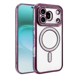 Huawei Honor 600 Pro Joke Simli Magneticsafe Kılıf - Derin Mor