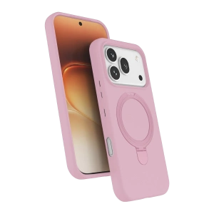 Huawei Honor 600 Pro Regal Magsafe Standlı Kapak - Açık Pembe