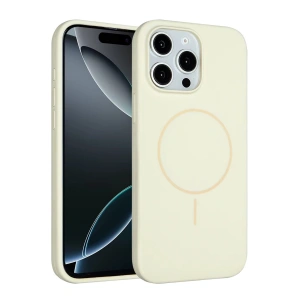Joko Apple İphone 14 Pro Max Kılıf Jully Magsafe Kapak - Bej