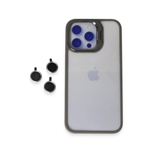 Joko Apple İphone 15 Pro Max Kılıf Roblox Lens Standlı Kapak - Titan Gri