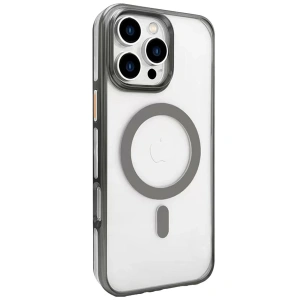Joko Apple İphone 16 Pro Gleam Pc Sert Magsafe Kılıf - Titan Gri