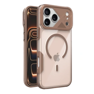 Joko Apple İphone 17 Pro Max Zinko Magsafe Kapak - Çöl Titanyum