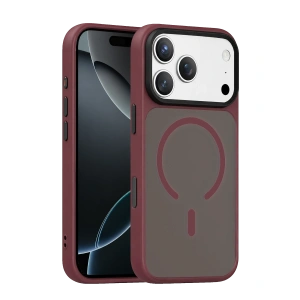 Joko Apple İphone 18 Pro Max Megane Magsafe Kapak - Bordo