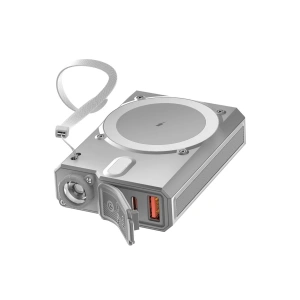 Joko J38 10.000 Mah 20w Pd Led Işıklı Magsafe Powerbank - Gri