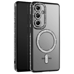 Joko Samsung Galaxy S26 Joke Simli Magneticsafe Kılıf - Siyah