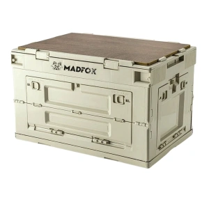 Katlanabilir Kamp Saklama Kutusu - 60  LT - Madfox - Haki - 547304