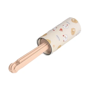 Kedi/Köpek Tüy Toplama Rulosu - D-Pet - Tekli - Açık Pembe (8667)