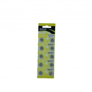 Komax Ag9 Lr936/lr45/394 Alkalin 10lu Düğme Pil